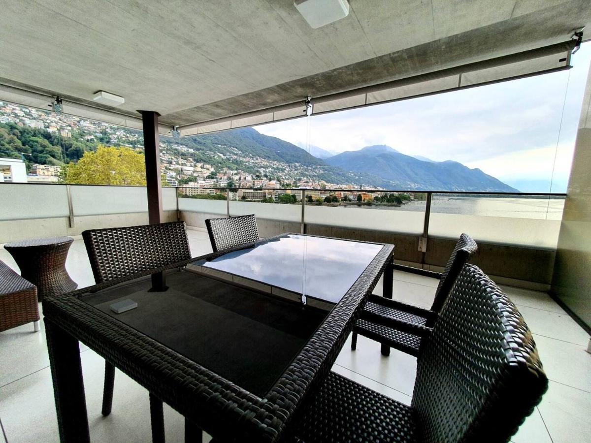 Residenza Vivian Deluxe Apartments Locarno Exteriör bild
