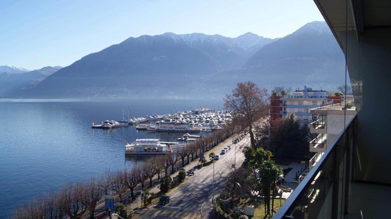 Residenza Vivian Deluxe Apartments Locarno Exteriör bild