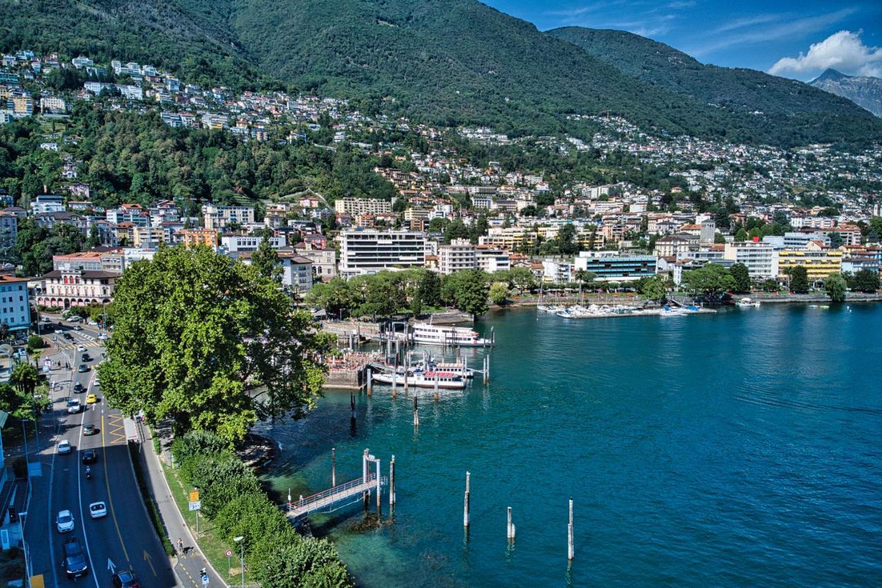 Residenza Vivian Deluxe Apartments Locarno Exteriör bild